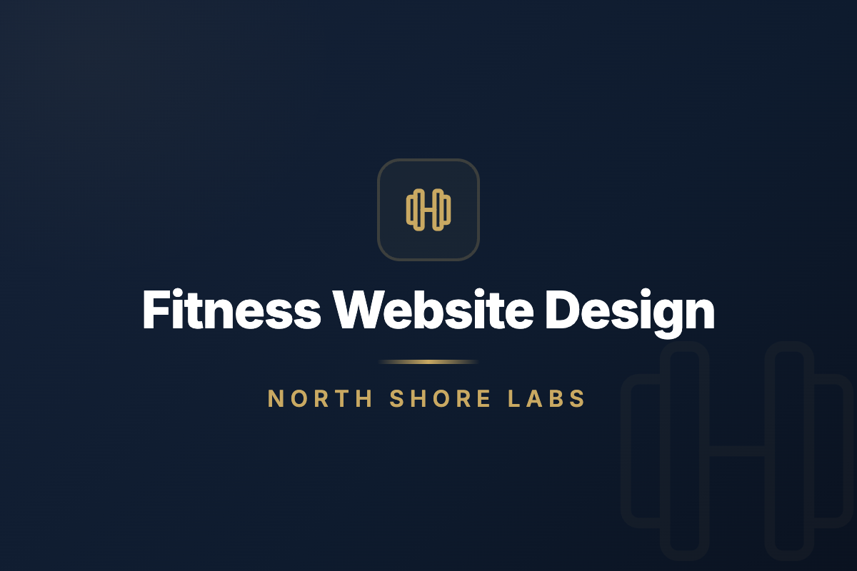 Fitness Studios & Gyms website design