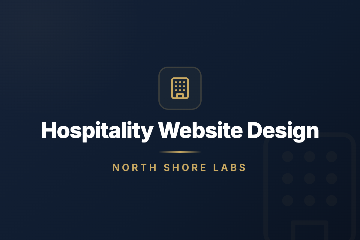 Hotels & Hospitality Businesses website design