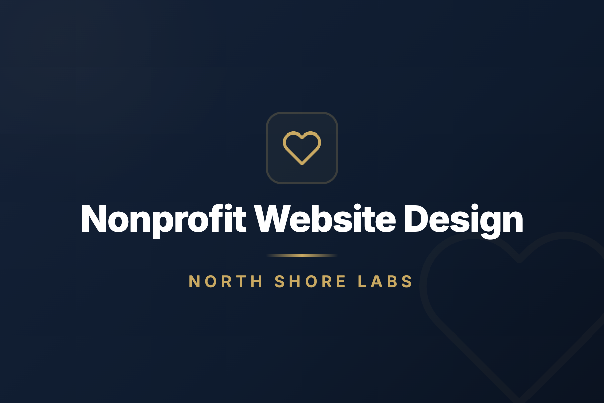 Nonprofits & Charities website design
