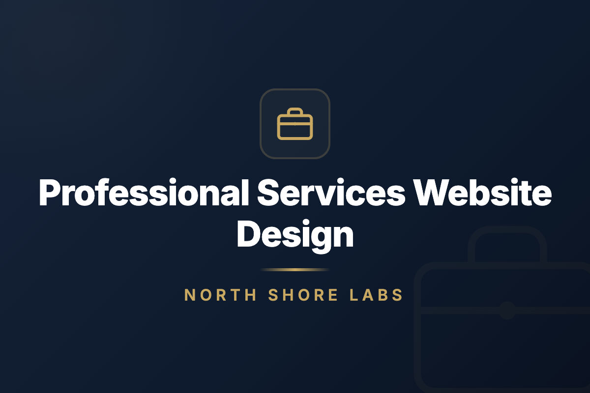 Professional Service Firms website design