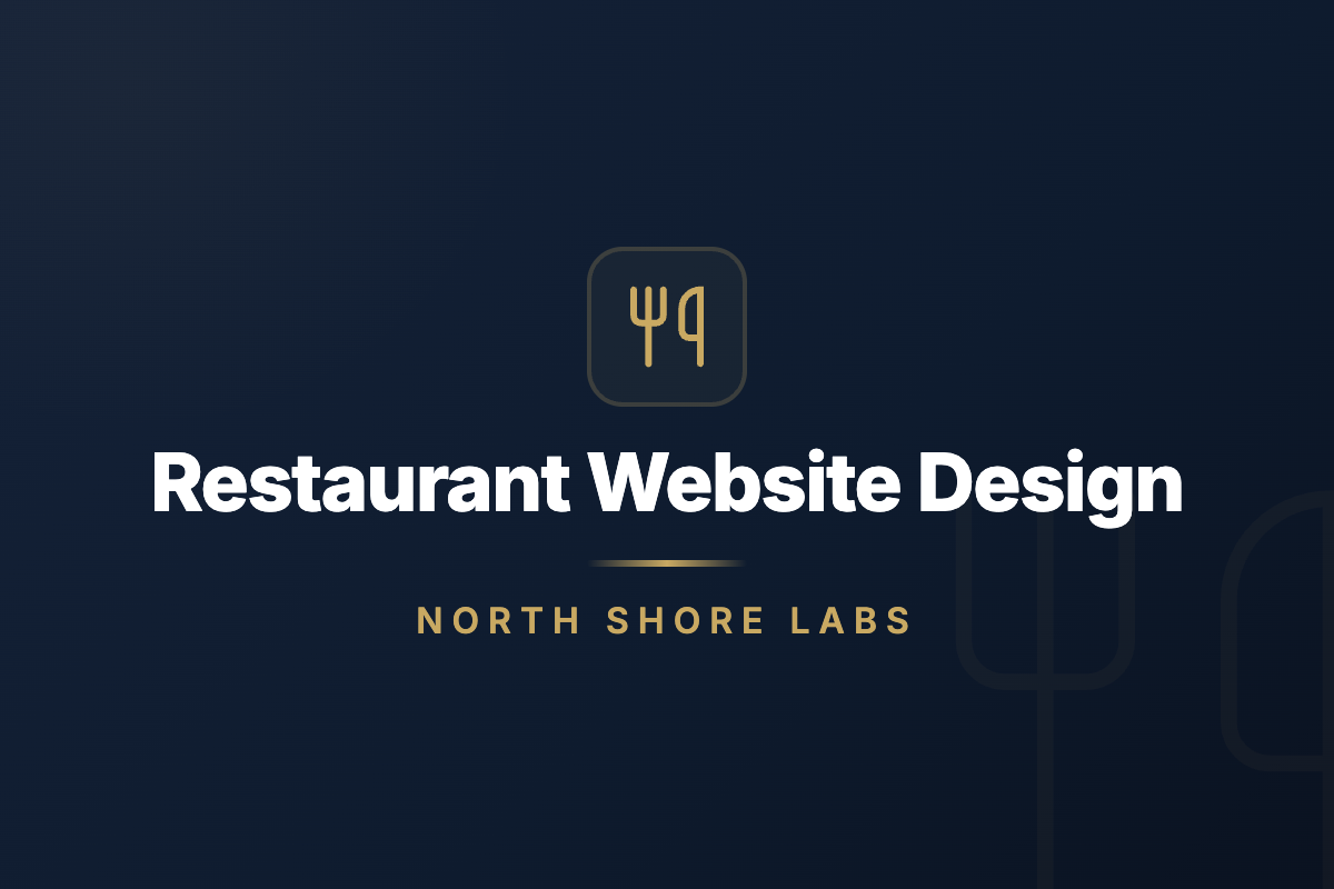 Restaurants website design