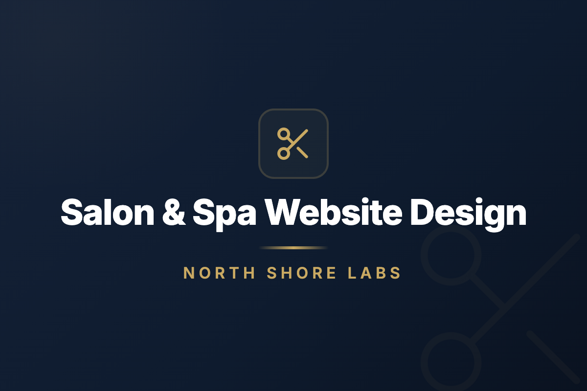 Salons & Spas website design